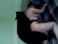 Fat whore got banged hard in amateur zoophilia porn